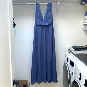 Lulus Dark Violet Evening Dress